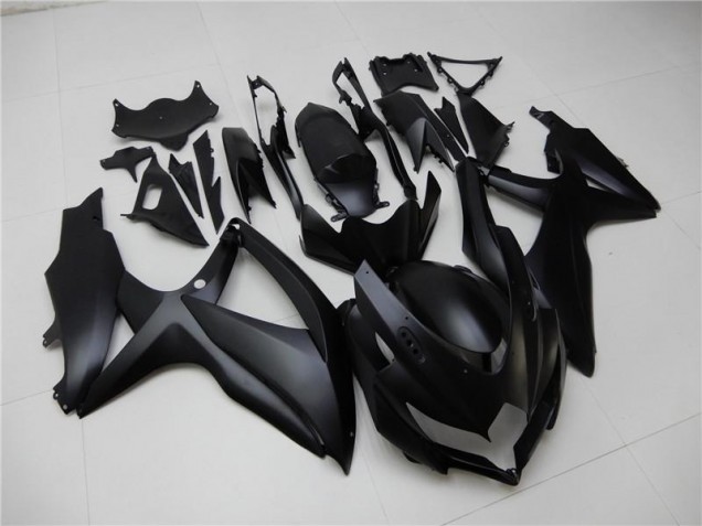 Cheapest 2008-2010 Matte Black Suzuki GSXR 600/750 Moto Fairings