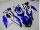 Cheapest 2008-2010 Blue White Suzuki GSXR 600/750 Motorcylce Fairings