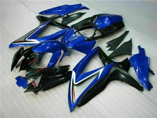Cheapest 2008-2010 Blue Black Suzuki GSXR 600/750 Motorcycle Fairing Kit