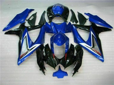 Cheapest 2008-2010 Blue Black Suzuki GSXR 600/750 Motorcycle Fairing Kit
