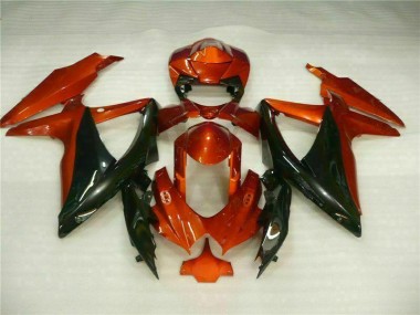 Cheapest 2008-2010 Red Black Suzuki GSXR 600/750 Motorcycle Replacement Fairings