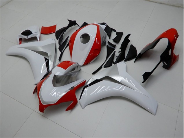 Cheapest 2008-2011 White Red Honda CBR1000RR Motorcylce Fairings
