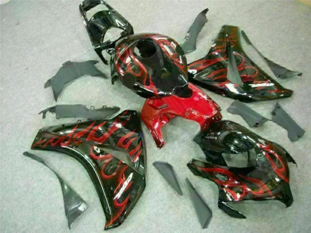 Cheapest 2008-2011 Red Flame Honda CBR1000RR Motorbike Fairing