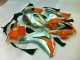 Cheapest 2008-2011 Silver Orange Honda CBR1000RR Bike Fairings