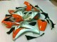 Cheapest 2008-2011 Silver Orange Honda CBR1000RR Bike Fairings