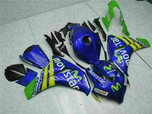 Cheapest 2008-2011 Green Blue Honda CBR1000RR Motorcycle Replacement Fairings