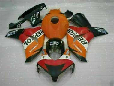 Cheapest 2008-2011 Orange Repsol Honda CBR1000RR Replacement Fairings