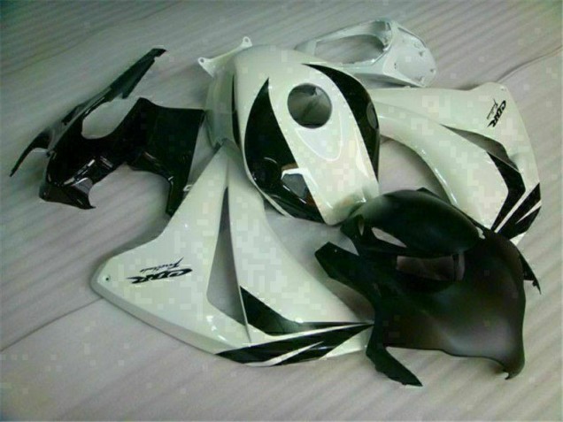Cheapest 2008-2011 White Black Honda CBR1000RR Motorcylce Fairings