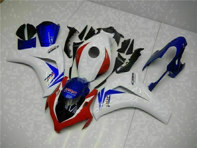 Cheapest 2008-2011 White Blue Honda CBR1000RR Motorcycle Fairing Kits