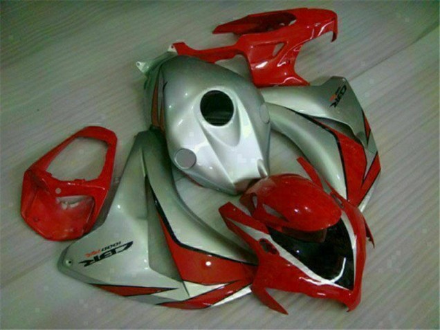 Cheapest 2008-2011 Red Silver Honda CBR1000RR Motorbike Fairing