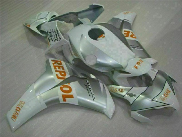 Cheapest 2008-2011 Silver Honda CBR1000RR Motorbike Fairing