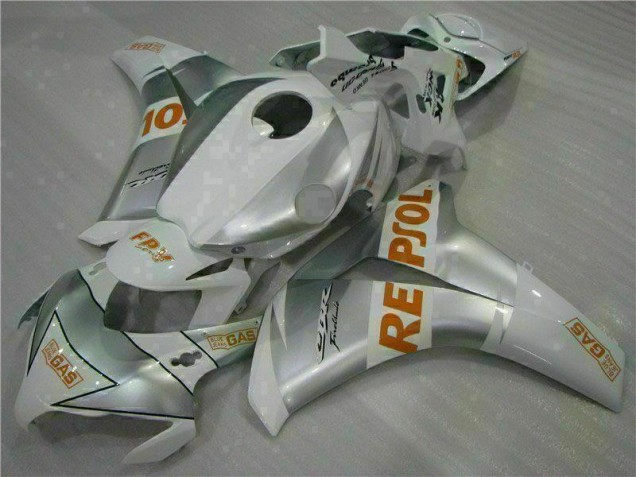 Cheapest 2008-2011 Silver Honda CBR1000RR Motorbike Fairing