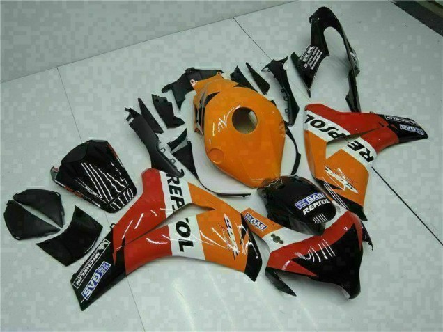 Cheapest 2008-2011 Orange Repsol Honda CBR1000RR Bike Fairing Kit