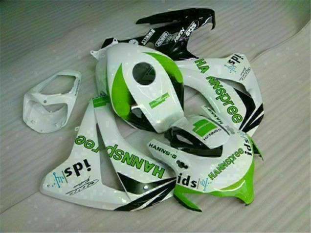 Cheapest 2008-2011 Green White Honda CBR1000RR Replacement Fairings