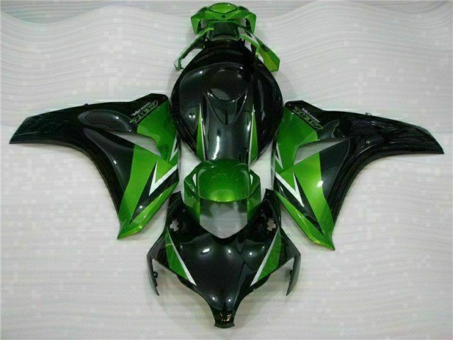 Cheapest 2008-2011 Green Black Honda CBR1000RR Motorbike Fairings