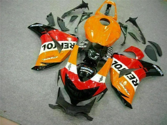 Cheapest 2008-2011 Orange Repsol Honda CBR1000RR Motorcycle Fairing Kits