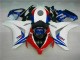 Cheapest 2008-2011 White Blue Honda CBR1000RR Bike Fairing & Plastics