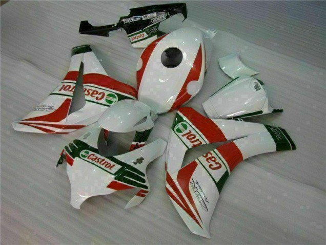 Cheapest 2008-2011 White Red Honda CBR1000RR Motorcycle Replacement Fairings