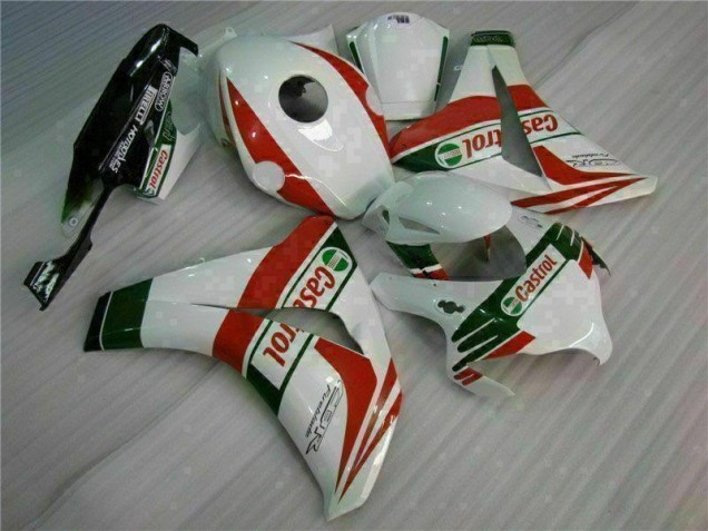 Cheapest 2008-2011 White Red Honda CBR1000RR Motorcycle Replacement Fairings