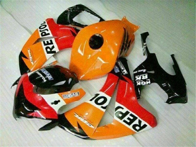 Cheapest 2008-2011 Orange Repsol Honda CBR1000RR Replacement Fairings
