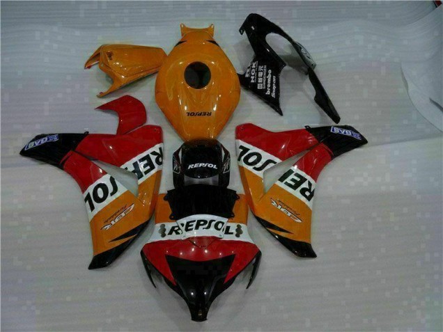 Cheapest 2008-2011 Orange Repsol Honda CBR1000RR Motorbike Fairings