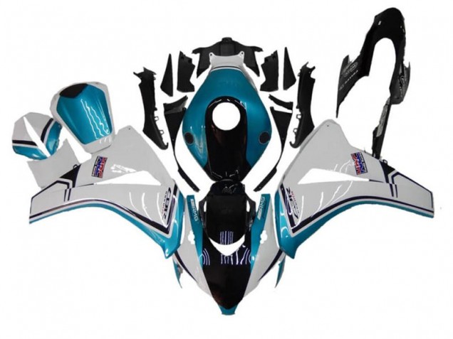 Cheapest 2008-2011 Blue White Black Honda CBR1000RR Replacement Fairings