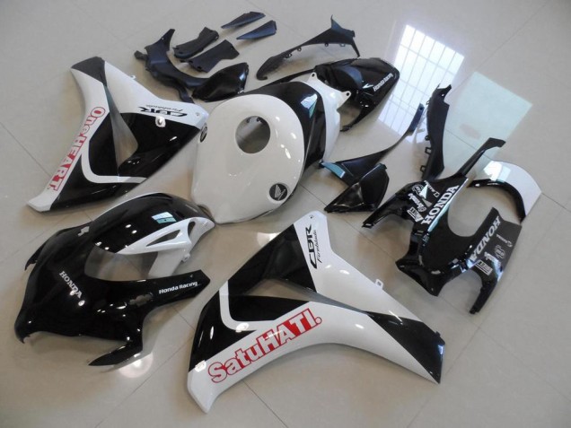 Cheapest 2008-2011 Black White Satuhati Honda CBR1000RR Motorcycle Fairings Kits