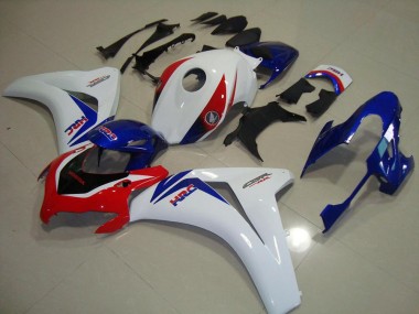 Cheapest 2008-2011 White Blue Red HRC Honda CBR1000RR Motorcycle Fairings Kit