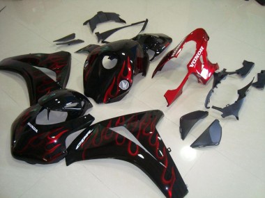 Cheapest 2008-2011 Red Flame Race Honda CBR1000RR Motorcycle Fairing Kit