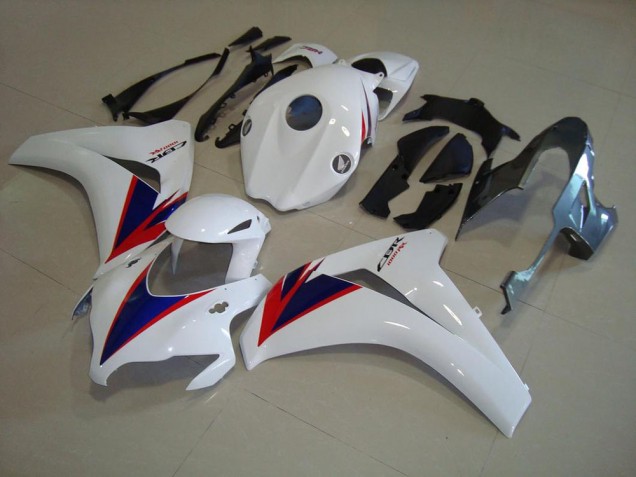 Cheapest 2008-2011 White Blue OEM Style Honda CBR1000RR Replacement Fairings