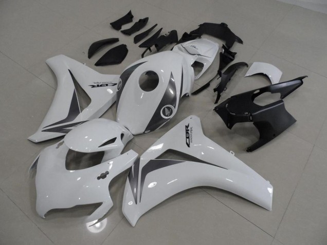 Cheapest 2008-2011 White and Grey Honda CBR1000RR Motorcycle Bodywork