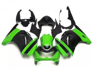 Cheapest 2008-2012 Green Black Kawasaki EX250 Bike Fairings
