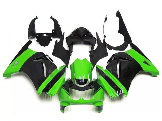 Cheapest 2008-2012 Green Black Kawasaki EX250 Bike Fairings Cheapest 2008-2012 Green Black Kawasaki EX250 Bike Fairings