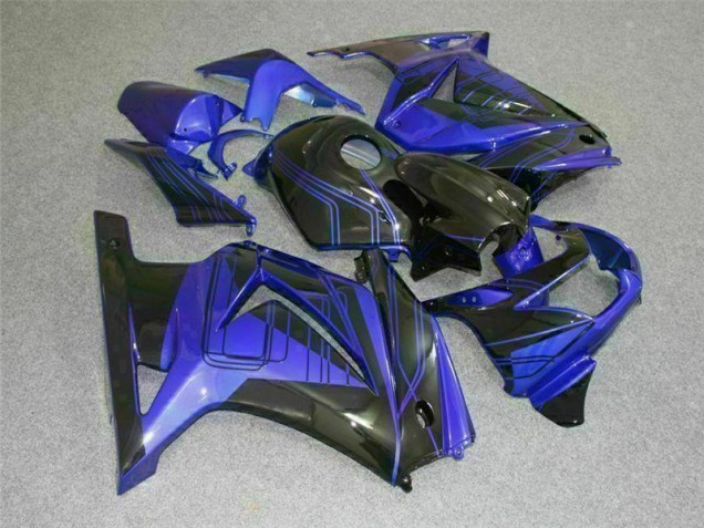 Cheapest 2008-2012 Black Blue Kawasaki EX250 Bike Fairing Kit Cheapest 2008-2012 Black Blue Kawasaki EX250 Bike Fairing Kit