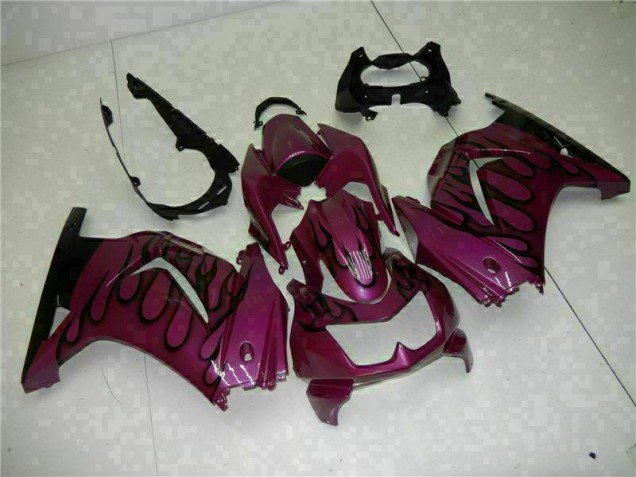 Cheapest 2008-2012 Purple Kawasaki EX250 Motorbike Fairing Kits