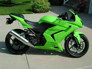 Cheapest 2008-2012 Green Kawasaki EX250 Motorcycle Fairings Kits