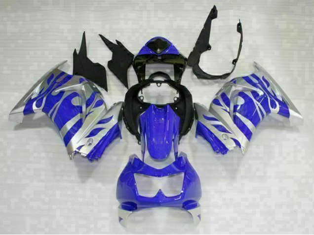 Cheapest 2008-2012 Black Blue Kawasaki EX250 Replacement Fairings Cheapest 2008-2012 Black Blue Kawasaki EX250 Replacement Fairings