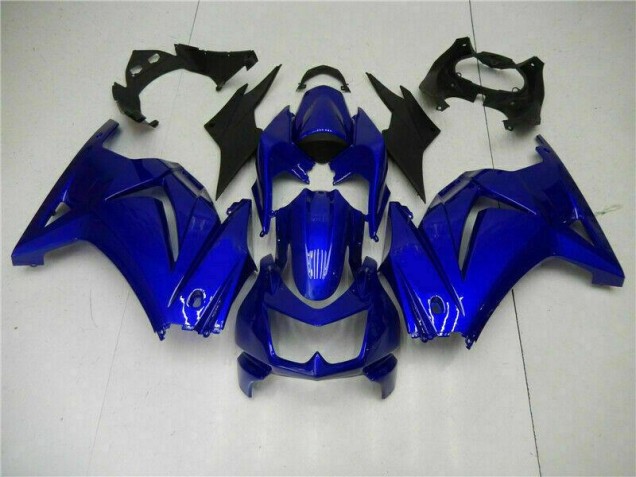 Cheapest 2008-2012 Glossy Blue Kawasaki EX250 Motorcycle Fairings Kit Cheapest 2008-2012 Glossy Blue Kawasaki EX250 Motorcycle Fairings Kit