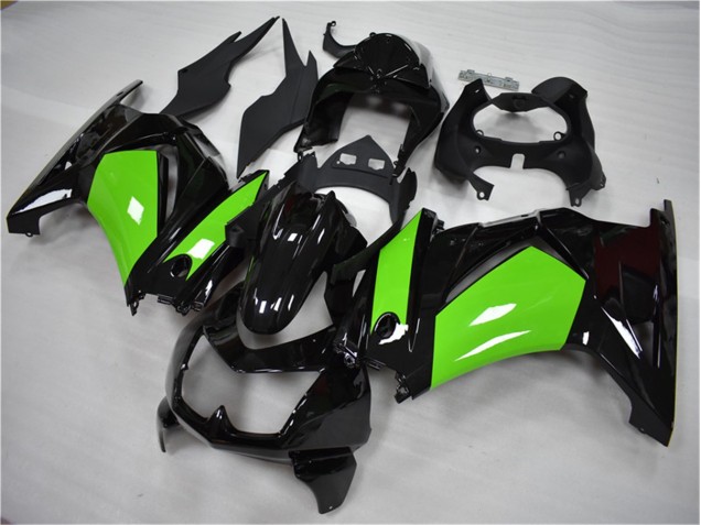 Cheapest 2008-2012 Black Green Kawasaki EX250 Motorcycle Fairing Cheapest 2008-2012 Black Green Kawasaki EX250 Motorcycle Fairing
