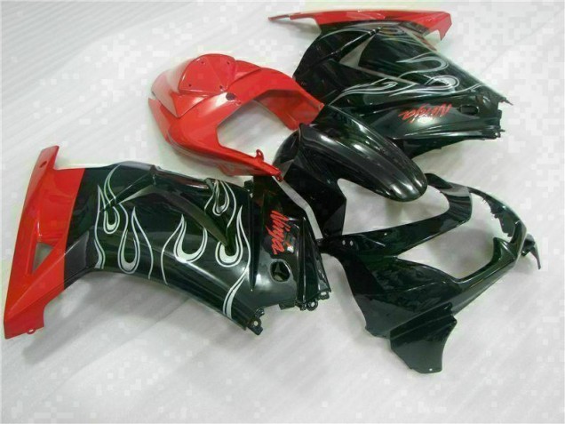 Cheapest 2008-2012 Black Red Ninja Kawasaki EX250 Motorcycle Fairing Cheapest 2008-2012 Black Red Ninja Kawasaki EX250 Motorcycle Fairing