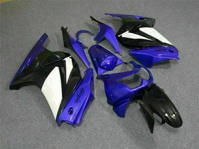 Cheapest 2008-2012 Blue White Black Ninja Kawasaki EX250 Motorbike Fairing Cheapest 2008-2012 Blue White Black Ninja Kawasaki EX250 Motorbike Fairing