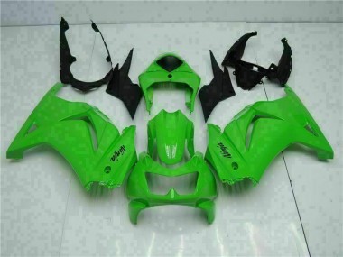 Cheapest 2008-2012 Green Black Ninja Kawasaki EX250 Motorcycle Fairing Kit