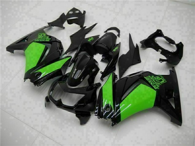 Cheapest 2008-2012 Black Green Ninja Kawasaki EX250 Motorcycle Bodywork Cheapest 2008-2012 Black Green Ninja Kawasaki EX250 Motorcycle Bodywork