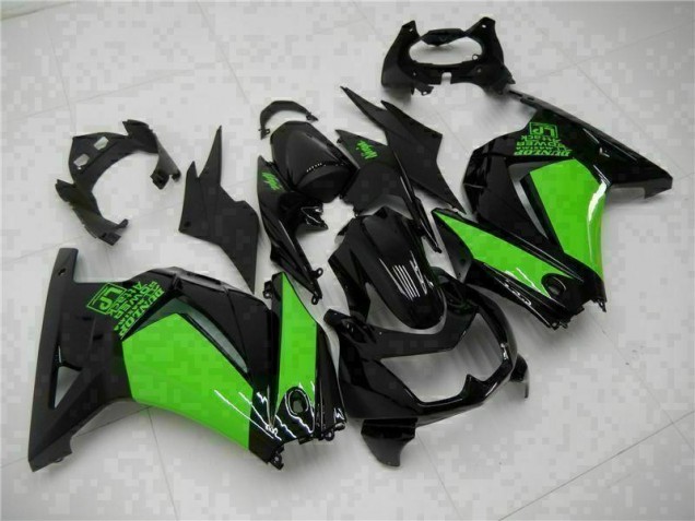 Cheapest 2008-2012 Black Green Ninja Kawasaki EX250 Motorcycle Bodywork Cheapest 2008-2012 Black Green Ninja Kawasaki EX250 Motorcycle Bodywork