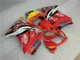 Cheapest 2008-2012 Red Yellow Kawasaki EX250 Motorcycle Fairing Kit