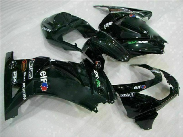 Cheapest 2008-2012 Black Kawasaki EX250 Bike Fairings