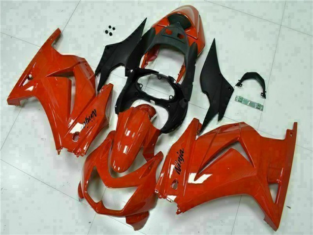 Cheapest 2008-2012 Red Black Ninja Kawasaki EX250 Motor Fairings