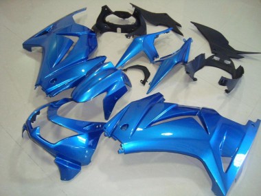Cheapest 2008-2012 OEM Style Blue Kawasaki ZX250R Motorcycle Bodywork