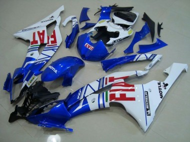 Cheapest 2008-2016 Blue White Red Fiat Yamaha YZF R6 Moto Fairings