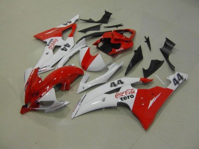 Cheapest 2008-2016 White Red Coca Cola Zero 44 Yamaha YZF R6 Motorcycle Replacement Fairings Cheapest 2008-2016 White Red Coca Cola Zero 44 Yamaha YZF R6 Motorcycle Replacement Fairings